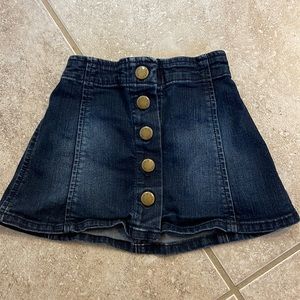 Hope & Henry Denim Skirt